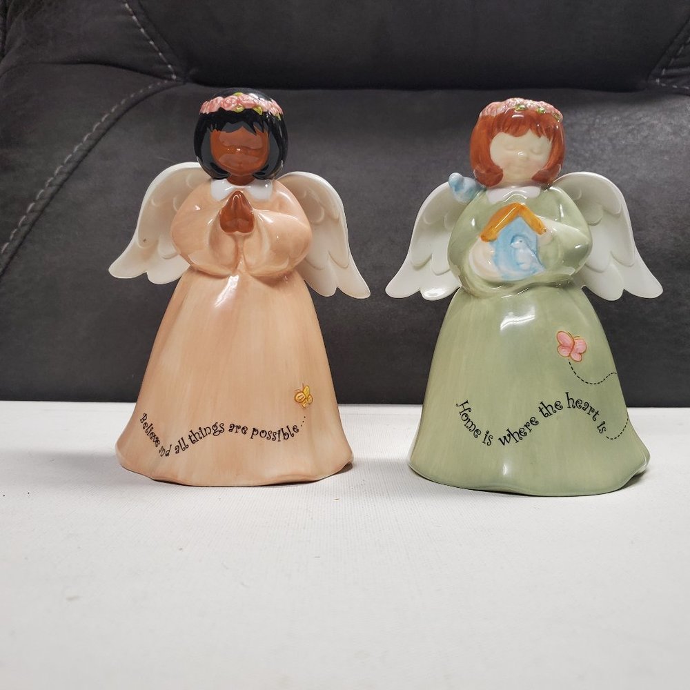 Figurines - Ella Bella Angels - Lot of 2 - Home Decor